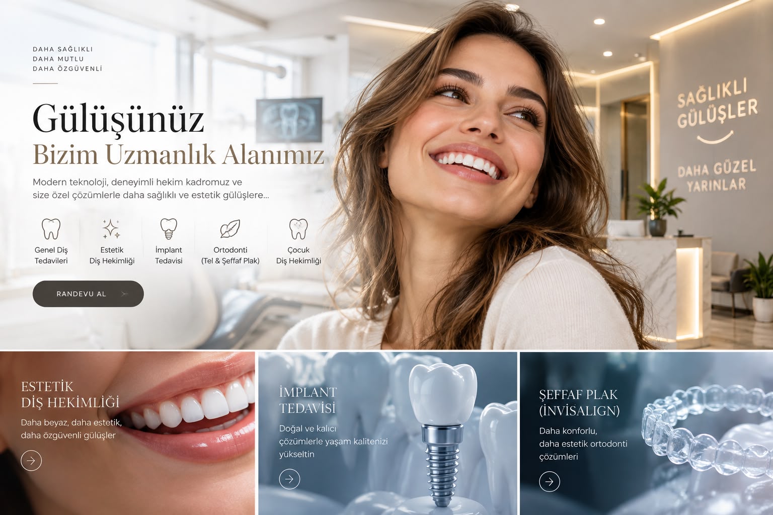 Gülüş tasarımı kompozisyonu